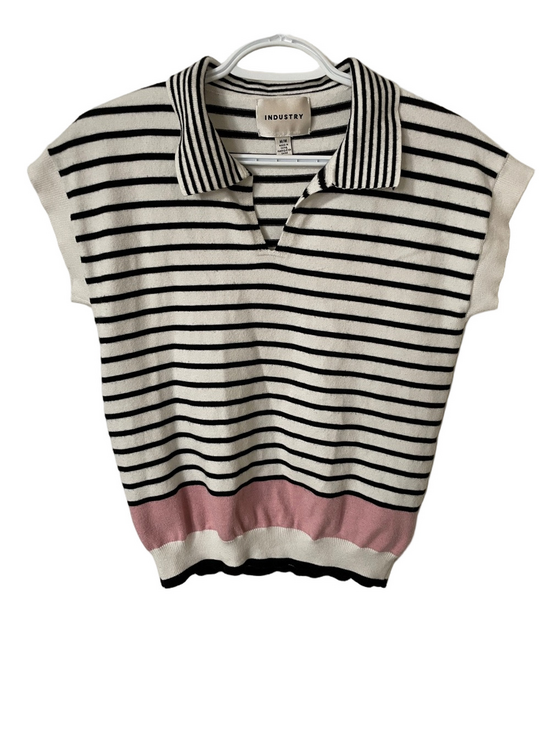 INDUSTRY Sweaters - Industry Striped Sweater Size Medium